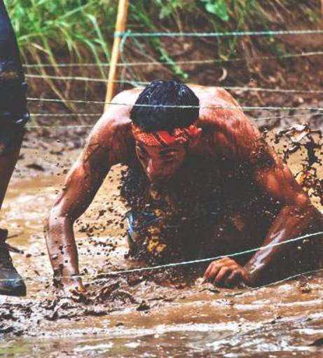 Essex Stag Do Ideas - Mud Jumping